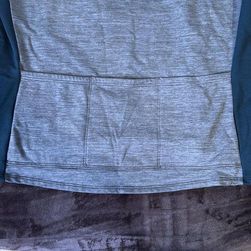 Shebeest Brown/Black Women's Long Sleeve 1/2 Zip Bike Jersey XL - Picture 3 of 9